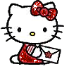 Hello kitty glitter gifs