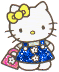 Hello kitty glitter gifs
