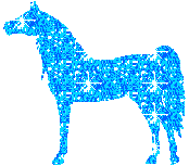 Horses glitter gifs