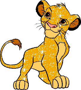 Lion king glitter gifs