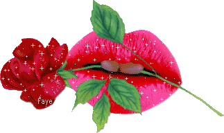 Lips glitter gifs