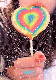 Lollipop glitter gifs