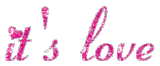 Love glitter gifs