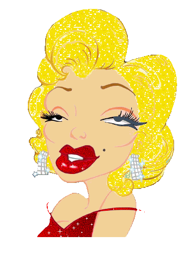 Marilyn monroe glitter gifs