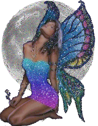 Moon glitter gifs