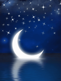 Moon glitter gifs