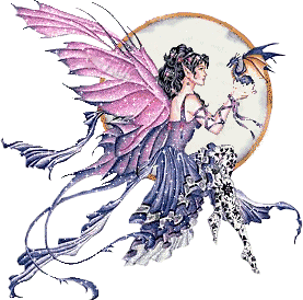Moon glitter gifs