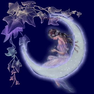 Moon glitter gifs