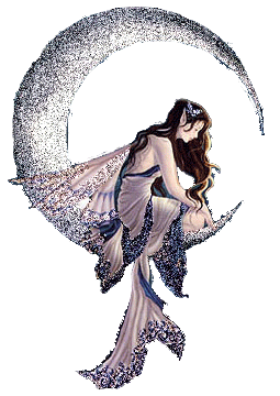 Moon glitter gifs