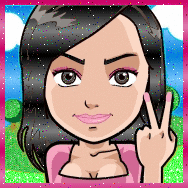 Peace glitter gifs