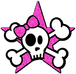 Skull glitter gifs