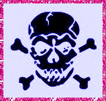 Skull glitter gifs