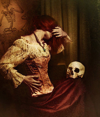 Skull glitter gifs