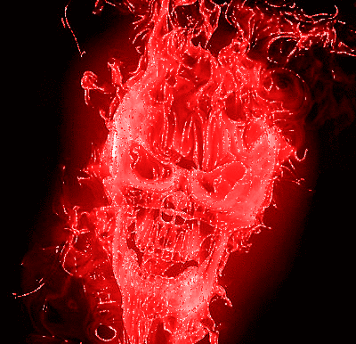 Skull glitter gifs
