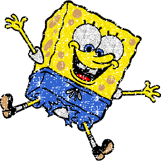 Spongebob glitter gifs