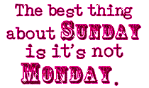 Sunday glitter gifs