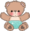 Teddybears glitter gifs