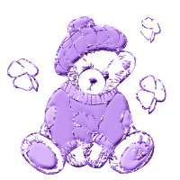Teddybears glitter gifs