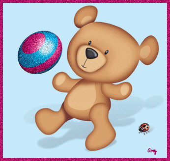 Teddybears glitter gifs