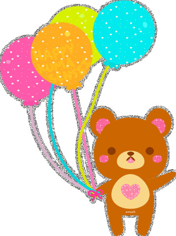 Teddybears glitter gifs
