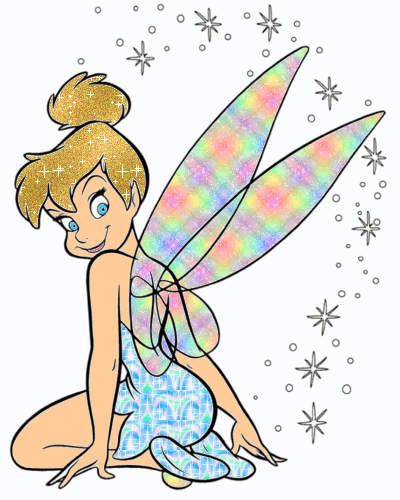 Tinker bell glitter gifs