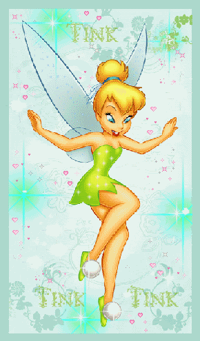 Tinker bell glitter gifs