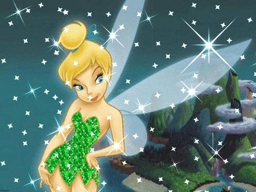 Tinker bell glitter gifs