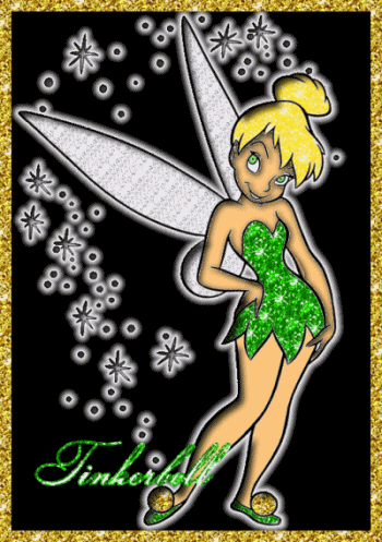 Tinker bell glitter gifs