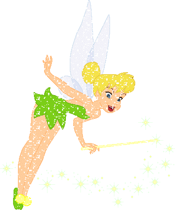Tinker bell glitter gifs