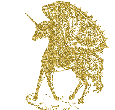 Unicorn glitter gifs