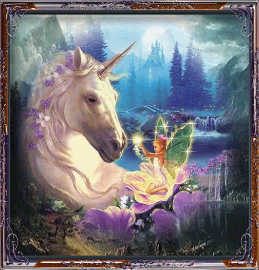 Unicorn glitter gifs