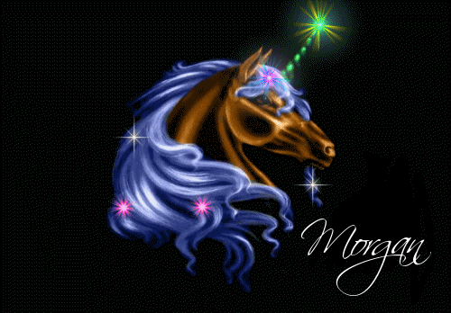 Unicorn glitter gifs