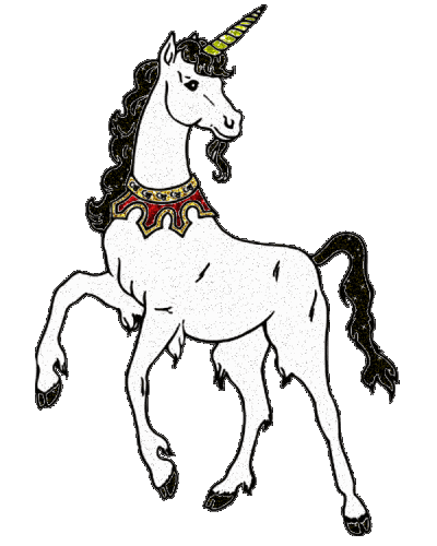Unicorn glitter gifs