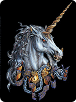 Unicorn glitter gifs
