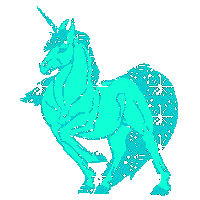 Unicorn glitter gifs