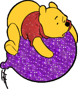 Winnie the pooh glitter gifs