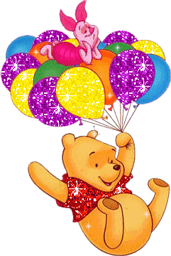 Winnie The Pooh Glitter Gif | PicGifs.com