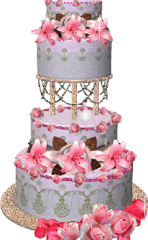 Cake glitter graphics