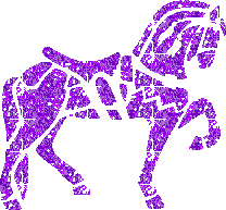 Horses glitter graphics