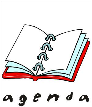 Agenda graphics