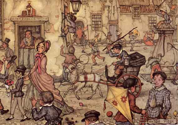 Anton pieck graphics