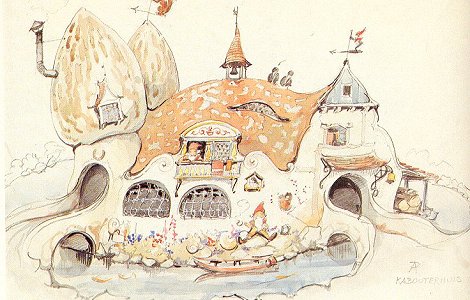 Anton pieck graphics