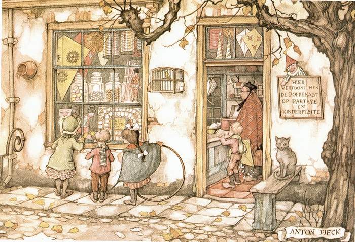 Anton pieck graphics