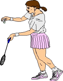 Badminton graphics
