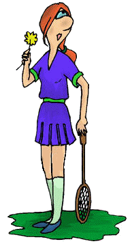 Badminton graphics
