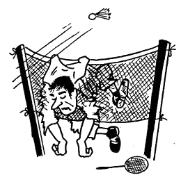 Badminton graphics