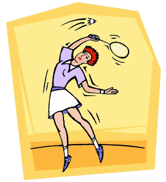 Badminton graphics