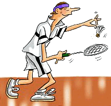 Badminton graphics