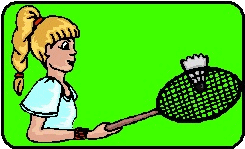 Badminton graphics