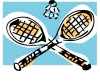 Badminton graphics